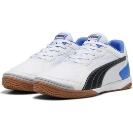 Puma Pressing IV Indoor Herren weiss 45 - Blau/Weiß/Schwarz - 45