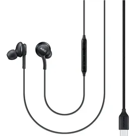Samsung AKG EO-IC100BBE Headset InEar Kopfhörer, USB-C schwarz Galaxy S21 S20 S10 S9 - Schwarz