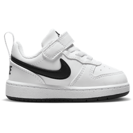 Nike Court Borough Low Recraft (TD) Sneaker, White/Black, 17