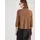 Monari Jacke Stricküberwurf Basic Braun M