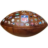 Wilson NFL Throwback 32 Team Logo,N/A White