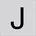 Buchstabe J 99222 013 J