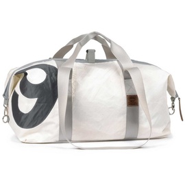 360 Grad 360° Grad Sport-Tasche Kutter XL weiß mit Zahl grau, wasserdicht, maritim, wetterfest