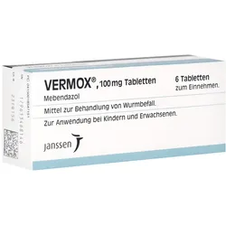 Vermox 100 mg Tabletten 6 St