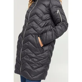 Fransa Wintermantel schwarz S