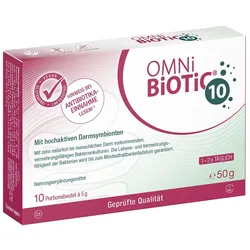 OMNi BiOTiC 10 - bei Antibiotika-Einnahme