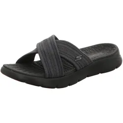Skechers Damen Pantolette Go Walk in schwarz