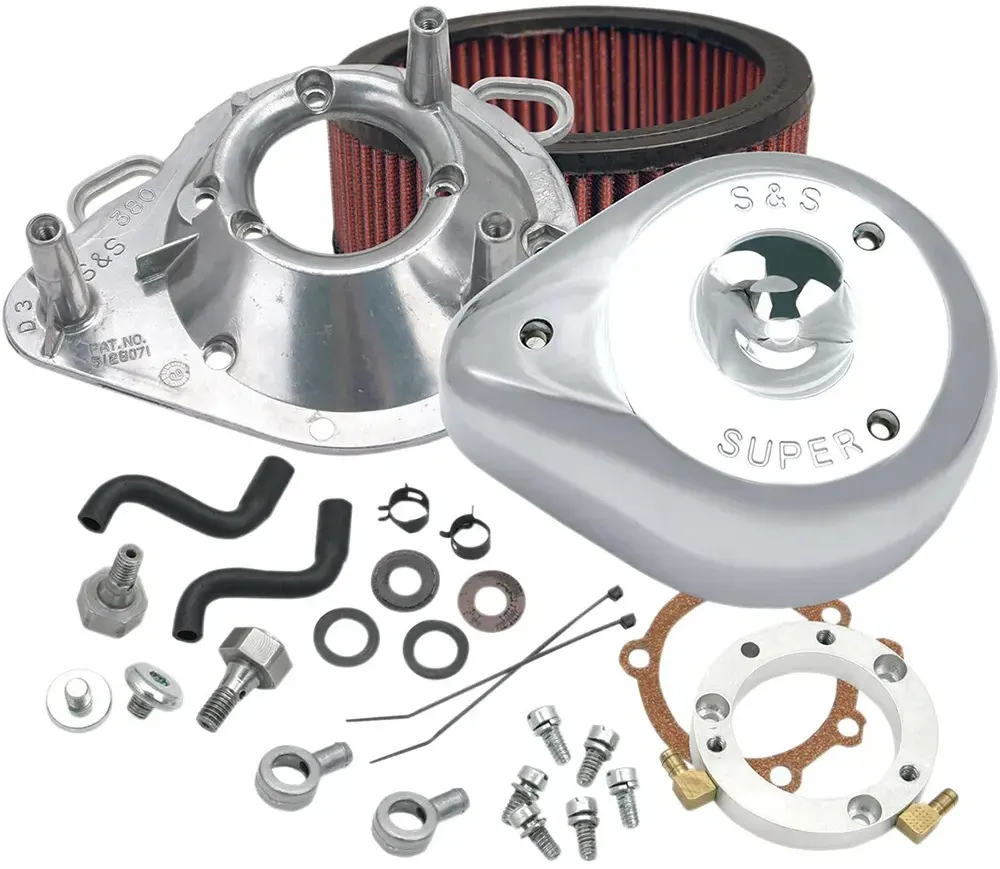S+s Cycle Harley Davidson 170-0303b Luftfilter - Black - One Size