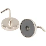 Silverline - 2 X Magnetische Haken