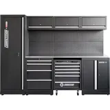 KS Tools COMPETITION Werkstatt-Schranksystem mit Edelstahlplatte