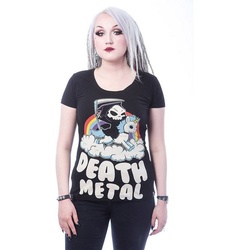 Cupcake Cult T-Shirt Death Metal Clouds schwarz L
