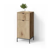 livinity® Midischrank ATERNO 40 x 87 x 35 cm Braun