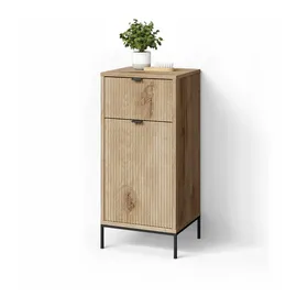livinity® Midischrank ATERNO 40 x 87 x 35 cm Braun