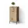 livinity® Midischrank ATERNO 40 x 87 x 35 cm Braun
