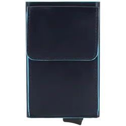 Piquadro Blue Square Kreditkartenetui Leder 6 cm night blue