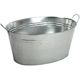 Buri Zinkwanne Getränkekühler Pflanzgefäß Sektkühler Getränkewanne Eiskübel