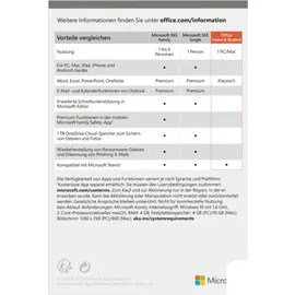 Microsoft Office 2021 Home & Student PKC DE Win Mac
