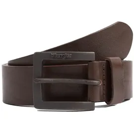 Wrangler Herrengürtel Leder 90 cm Braun