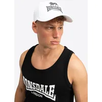 Lonsdale Kappe White/Black, Einheitsgröße