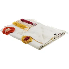 Beliani Amroha Kuscheldecke 130 x 180 cm Mehrfarbig
