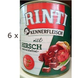 Rinti Kennerfleisch Hirsch Nassfutter