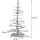 MCW Weihnachtsbaum Weiß 130 cm