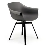 Niehoff Schalen-Stuhl Tulip Gestell 4 Fuß schwarz