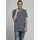 JACK & JONES T-Shirt Split mit Neck in Navy Blue-XXL