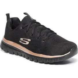 SKECHERS Graceful - Get Connected Black / Rose Gold 39