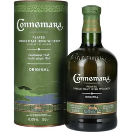 Connemara Peated Single Malt Irish 40% vol 0,7 l Geschenkbox