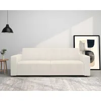 dorel home Schlafcouch Polyester 3-Sitzer Beige