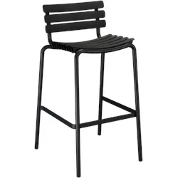 HOUE ReCLIPS Barstuhl Aluminiumgestell - Black