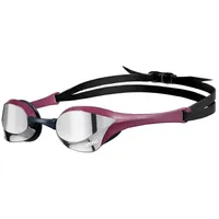 Arena Cobra Ultra Swipe MIRROR Schwimmbrille silber|bordeaux Einheitsgröße