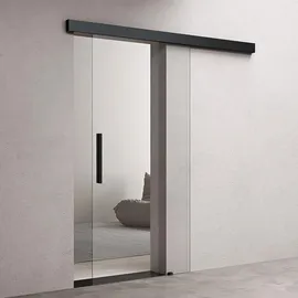 doporro Amalfi-plus 20 rechts 90 x 205 cm transparent schwarz
