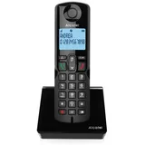 Alcatel S280 DUO BLK DECT-Telefon Anrufer-Identifikation Schwarz - Schwarz