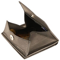 Geldbörse WIENER SCHACHTEL, Schüttelfach, 6 Kartenfächer mit RFID-Schutz, 2 Scheinfächer schwarz