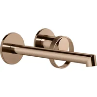 GESSI Anello, Unterputz-Einhebel-Waschtischmischer 205-175mm - Kupfer