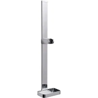 Euroshowers GmbH Duschbrause Duschbrause Duschstange Duschkopf Halter Ohne Bohren 3M Kleber, Zum Kleben silberfarben