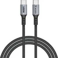 Verbatim Ladekabel USB-C/USB-C, 1.2m, schwarz Sync&Charge, 100W 120 cm