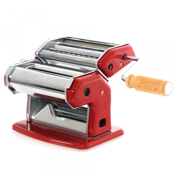 Nudelmaschine Imperia iPasta ROSSA - manuelle Nudelmaschine für selbstgemachte Pasta