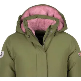 TROLLKIDS Alesund Daunenmantel Khaki 116
