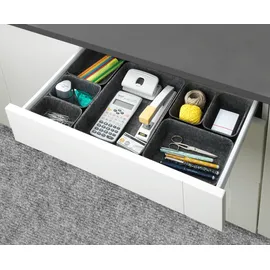 Wenko Schubladenorganizer 7-tlg. grau