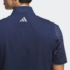adidas Funktionsweste ADIDAS PERFORMANCE "ULT CLS QZ VST", Herren, Gr. XL, blau (collegiate navy), Obermaterial: 79% Polyester, 21% Elasthan, normal, Westen Funktionsweste, für Golf, mit Reißverschluss, aus Polyester und Elasthan