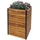 Proregal Pflanzkasten 60 x 42 x 42 cm Braun