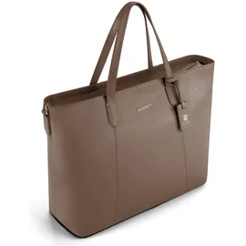 lazarotti Bologna Shopper Leder Taupe