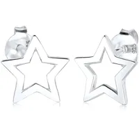 Elli Ohrstecker Stern silber 925 Sterling Silber onesize