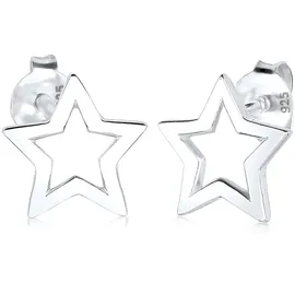 Elli Ohrstecker Stern silber 925 Sterling Silber onesize