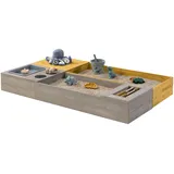 Muddy Buddy Holzsandkasten Flexy Style mit Holzschutz vorbehandelt grau