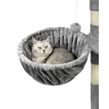 LIONTO Liegemulde 40 cm Durchmesser 25 cm Hellgrau