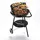 Relaxdays Holzkohlegrill mit Rollen schwarz
